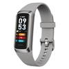 C60 Bracelet de température corporelle Montre Bracelet de sport intelligent 3ATM Étanche Fréquence cardiaque Pression artérielle Oxygène Surveillance de la température corporelle Exercice Step Sports Bracelet intelligent Contrôle de la caméra