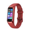 C60 Bracelet de température corporelle Montre Bracelet de sport intelligent 3ATM Étanche Fréquence cardiaque Pression artérielle Oxygène Surveillance de la température corporelle Exercice Step Sports Bracelet intelligent Contrôle de la caméra