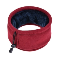 Cache-cou en molleton double couche avec cordon de serrage Sport d