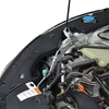 Caches de panneau latéral de compartiment moteur,  version longue,  idéale pour 2016-2019 HONDA CIVIC 10 EME GEN