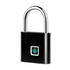 Cadenas intelligent à empreintes digitales Rechargeable sans clé 10 empreintes digitales Code Morse Déverrouillage d