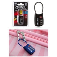 Cadenas Master Lock accepté par la TSA pour valises à serrure