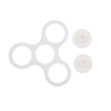 Cadre avec deux boutons Caps Couvre pour Mini Doigt Tri-Spinner Fidget Toy EDC main Desktoy Concentrer Stress Relief Anxiété Accessoires Set 608