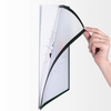 Cadre de fichier magnétique Cadre transparent d