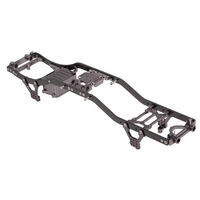 Cadre de voiture RC en fibre de carbone et châssis en métal