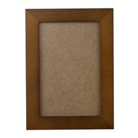 Cadre photo en bois naturel Eco de 8 pouces avec cadre en acrylique haute définition pour suspension murale et affichage photo sur table