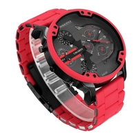 Cagarny 6830 Quartz Montre Homme Unique Mode Sport Casual Marque Horloge Japonais Original Mouvement Bracelet En Acier Inoxydable Étanche Montre-Bracelet Relogio Masculino