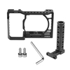 Cage pour caméra Andoer + poignée supérieure Kit Film vidéo Faire un stabilisateur en alliage d