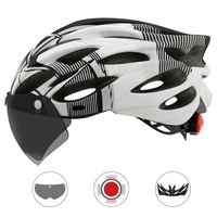 Cairbull Bike Riding Casque avec lentille et feu arrière Brid