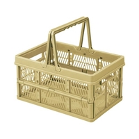 Caisses de rangement pliables avec poignées Conteneur de stockage empilable Panier d