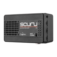 Caline S7 Mini amplificateur de guitare Portable haut-parleur 3W avec Modes clairs et Distorsion pour guitare électrique ukulélé électrique