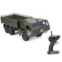 Camion militaire JJRC Q75 RC 6WD 2.4GHz Army Truck Off-road Car