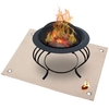 Camping en plein air ignifuge tapis de braise tapis de foyer tapis de poêle gril protecteur de couverture pour terrasse Patio pelouse