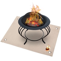 Camping en plein air ignifuge tapis de braise tapis de foyer tapis de poêle gril protecteur de couverture pour terrasse Patio pelouse