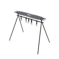 Camping en plein air suspendu Support plaque en alliage d