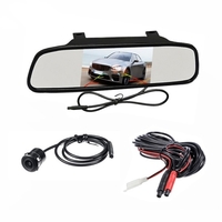 Caméra de recul 1080P étanche avec moniteur miroir TFT-LCD de 5 pouces