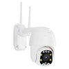 Caméra de sécurité extérieure 2MP,  caméra de surveillance à domicile WiFi 1080P à 360 ° avec vision nocturne couleur,  audio bidirectionnel,  détection de mouvement,  accès à distance,  IP66 résistant aux intempéries avec prise américaine
