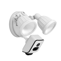 Caméra de sécurité Floodlight 1080P HD Caméra de surveillance à domicile WiFi sans fil