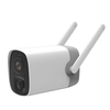 Caméra de sécurité sans fil 1080P La caméra de surveillance domestique alimentée par batterie rechargeable comprend des piles