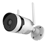 Caméra de sécurité sans fil 3MP,  caméra de balle de Surveillance à domicile WiFi étanche extérieure avec Vision nocturne,  détection de mouvement,  Audio bidirectionnel,  accès à distance,  IP66 étanche