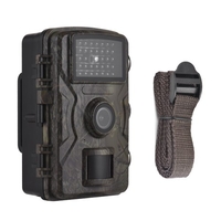 Caméra de suivi de caméra de surveillance de la faune 1080P Trail Camera 16MP avec écran couleur TFT de 2, 0 pouces Temps de déclenchement de 0, 8 s