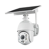 Caméra de surveillance étanche extérieure de caméra de sécurité de panneau solaire sans fil 1080P