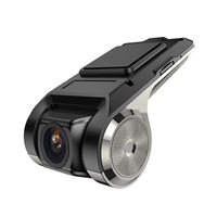 Caméra de tableau de bord USB voiture DVR HD720P lentille rotative à 90 ° enregistreur vidéo grand angle 170 ° route