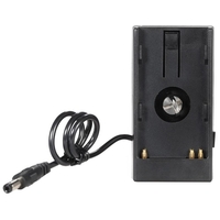 Caméra DV batterie Mount Power Plate pour BlackMagic CCMB 4K BMPCC alimentation pour caméra pour Sony BP-U60/U30