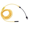 Caméra Endoscope sans fil 8mm IP68 Étanche WiFi Inspection 2.0MP HD 8 Endoscope semi-rigide à câble pour iPhones iPads Appareils Android et PC Jaune 10M