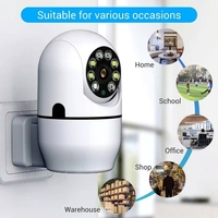 Caméra enfichable 1080P intérieur sans fil caméra à domicile WiFi PTZ caméra 360 degrés caméra intérieure Vision nocturne détection de mouvement réglementations de l