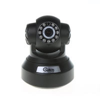 Caméra IP sans fil HD 720p de vision nocturne de détection de mouvement Caméra IP sans fil audio bidirectionnelle de P2P
