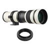 Caméra MF Super téléobjectif Zoom F/8.3-16 420-800mm T monture avec bague adaptateur universel 1/4 filetage