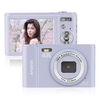 Caméra numérique Portable Andoer 48MP 4K 2.8 pouces écran IPS 16X Zoom retardateur avec 2pcs Batteries sangle à main pochette de transport