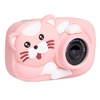 Caméra pour enfants 1080P Mini caméra numérique pour enfants de dessin animé,  écran IPS de 2, 4 pouces,  prise de photo,  enregistrement vidéo,  2600W Pixel,  jouets pour enfants,  caméra avec étui de protection en silicone