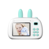 Caméra pour enfants grand écran à mode de mise au point intelligente portable