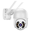 Caméra PTZ WiFi extérieure,  5MP sans fil WiFi IP caméra système de sécurité à domicile avec vue à 360 °,  Vision nocturne couleur,  Audio bidirectionnel,  détection de mouvement,  alerte d