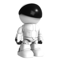 Caméra sans fil de sécurité à domicile 1080P,  caméra IP robot,  caméra de surveillance WiFi,  moniteur pour bébé pour support pour bébé/animal de compagnie,  vue à 360 °,  vision nocturne,  audio bidirectionnel,  suivi de mouvement,  accès à distan