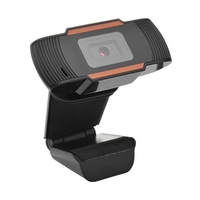Caméra Web USB 480p Plug and Play avec microphone intégré pour réunion en ligne Enregistrement vidéo en direct pour ordinateur portable de bureau