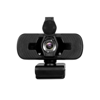 Caméra Web USB haute définition 1080P Webcam avec protection de confidentialité Microphone à isolation phonique pour ordinateur portable / ordinateur de bureau