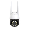 Caméra WiFi intelligente 1080P Caméra de sécurité sans fil intérieure/extérieure 8MP pour bébé Surveillance à domicile pour animaux de compagnie IP66 Étanche Auto Tacking Conversation bidirectionnelle Vision nocturne Détection de mouvement Tél