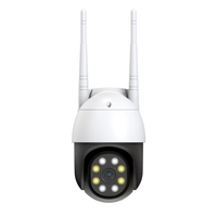 Caméra WiFi intelligente 1080P Caméra de sécurité sans fil intérieure/extérieure 8MP pour bébé Surveillance à domicile pour animaux de compagnie IP66 Étanche Auto Tacking Conversation bidirectionnelle Vision nocturne Détection de mouvement Tél
