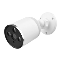 Caméra WiFi intelligente 1080P Caméra de surveillance sans fil 2MP Angle de vision de 130 ° Prend en charge la détection de mouvement de vision nocturne Conversation bidirectionnelle Application de téléphone portable Télécommande pour le bureau à