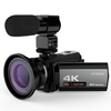 Caméscope numérique Andoer Portable 4K 48MP WiFi