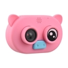 Caméscope vidéo haute résolution pour appareil photo numérique pour enfants 1080P avec coque en silicone souple 2 pouces grand écran corde suspendue carte TF
