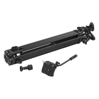 Caméscope Viltrox VX-18M 190cm / 74.8 "Caméra vidéo Trépied Alliage d