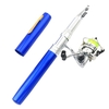 Canne à pêche portable en forme de stylo canne à pêche télescopique en alliage d