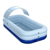 Canopée amovible de flotteur de piscine gonflable résistant au soleil de piscine de piscine d