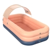 Canopée amovible de flotteur de piscine gonflable résistant au soleil de piscine de piscine d