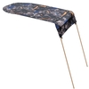 Canot de canoë pour bateau kayak pare-soleil avec sac de rangement pour une personne seule