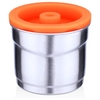 Capsules de café rechargeables en acier inoxydable